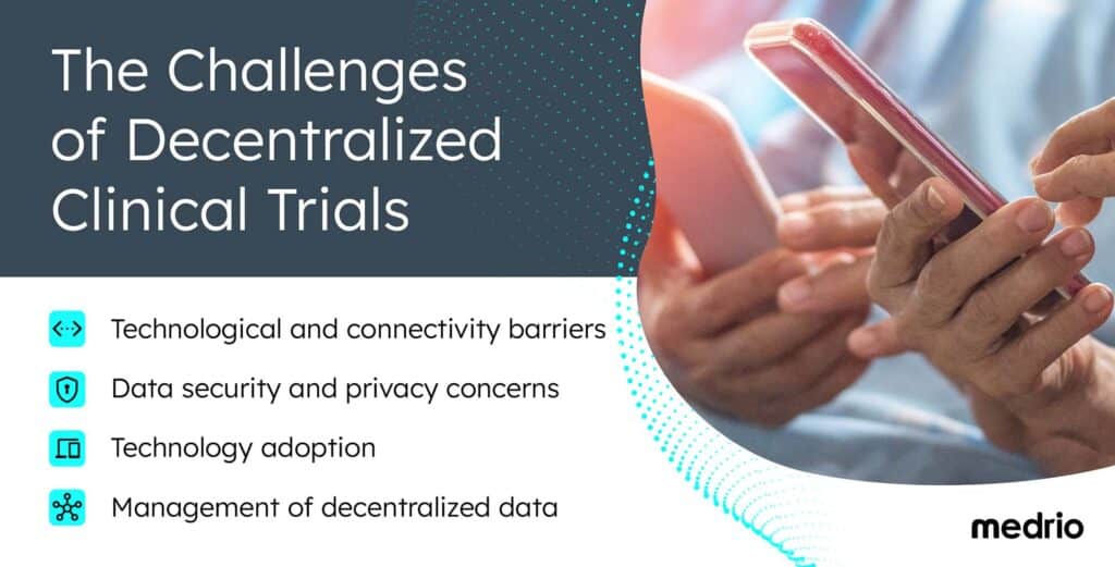 List of decentralized clinical trials challenges