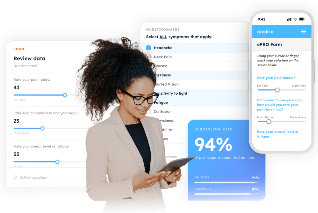 Electronic Patient-Reported Outcome (ePRO) Software for Clinical Trials
